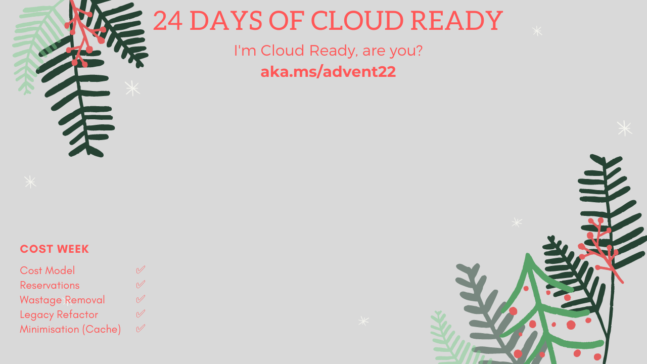 Cost Management Week: Recap